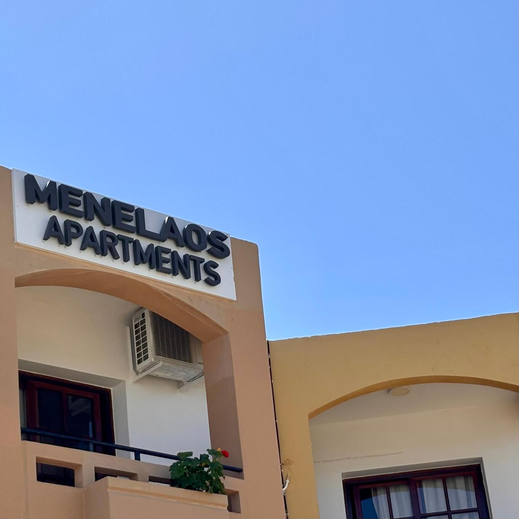 Menelaos Apartments Daratsos Bagian luar foto